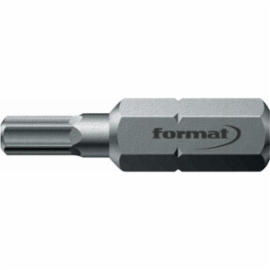 FORMAT Bit 1/4 inch taaihard DIN 3126 C SW6x25mm