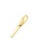 Giorgio Martello Milano Giorgio Martello Gouden (verguld) bedel | Letter I | 925 Zilver