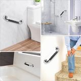 Bol Support Mural Pour Salle de Bain, Barre d'Appui Douche Poignées de Sécurité Pour Personnes Âgées Enfants, 2 Pcs