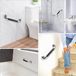 Bol Support Mural Pour Salle de Bain, Barre d'Appui Douche Poignées de Sécurité Pour Personnes Âgées Enfants, 2 Pcs