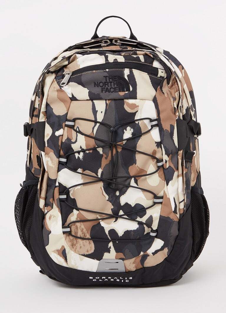 The North Face The North Face Boreali Classic rugzak met print en 15 inch laptopvak