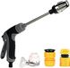 Merkloos Draagbare Hogedrukreiniger - Elektrisch Waterpistool - Tuin en Auto Wassen - Sterke Impuls Groot Volume - 37 x 16 cm
