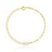 Elenza AMS Elenza Vergulde Armband met Zirkonia – Tijdloze Elegantie voor Dames