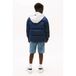 Tommy Hilfiger gewatteerde jas donkerblauw