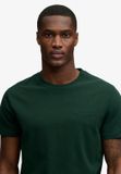 Superdry Essential Company Logo Geborduurd T-shirt Heren Bosgroen/Diepgroen L