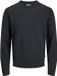 JACK&JONES JJEPERFECT WOOL KNIT CREW NECK SN Hommes Pulls Tricotés Noir S