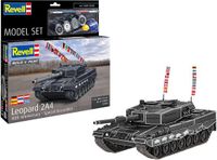 Revell Maquette Véhicules militaires - 63368 Leopard 2A4 - 40th Anniversary - Special Decoration - Char Allemand - Model Set Plastique - 1:35 - Maquette