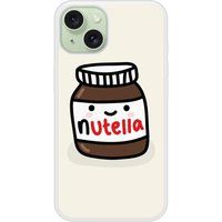 Pate à tartiner Bedrukt siliconen hoesje compatibel met iPhone 15