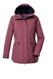 killtec dames Outdoor parka/functionele parka met capuchon KOW 19 WMN PRK, hellpflaume, 44, 43307-000