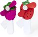 Icecat Mini ventilateur/ventilateur portable - 2x pièces - raisin/fraise - refroidissement - festival/été