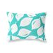 BonaMaison Turkoois-Wit Decoratieve Kussensloop, Kussenhoezen Bank, Decoratieve Kussenhoesjes, Kussensloop; Sofa, Slaapkamer, Kantoor, Auto 45x60 Cm - Ontworpen en vervaardigd in Turkije