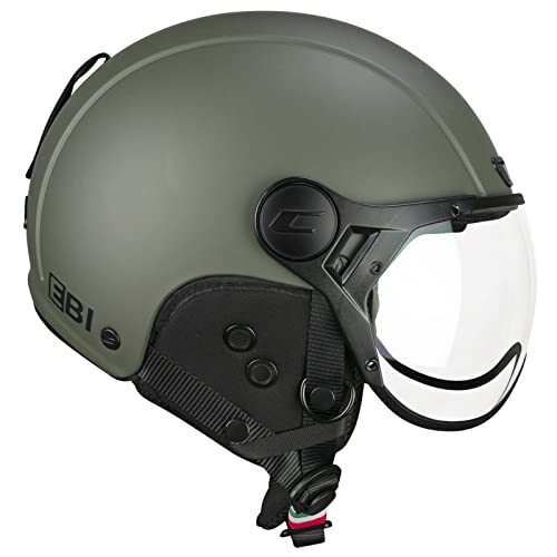 CGM EBI skihelm unisex volwassenen, matgroen, M (57-58cm)