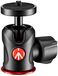 Manfrotto 492 Centre Ball Head - Black/Red - 1/4" Ball Head - 4kg Capacity
