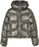 Indian Blue Jeans Winter Metallic Jacket Girls - Brown - Metallic - Size 152