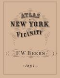 1867 Atlas Of New York And Vicinity: Connecticut Edition