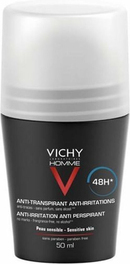 Vichy Homme Roll-on Deodorant For Sensitive Skin 50 ml