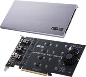 ASUS HYPER M.2 X16 CARD V2 - Uitbreidingskaart PCIe 3.0 x16 - 4x M.2 (PCIe)