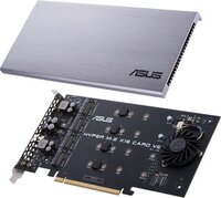 ASUS HYPER M.2 X16 CARD V2 - Uitbreidingskaart PCIe 3.0 x16 - 4x M.2 (PCIe)
