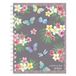 Herlitz Ladylike Butterflies schrijfblok & schrift A5 100 vel Grijs, Meerkleurig
