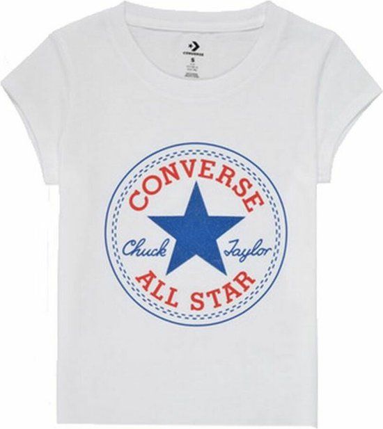 Converse Timeless Heren T-Shirt Wit