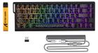 SteelSeries Clavier de jeu sans fil interrupteurs magnétiques - 66 touches - Noir - Avec éclairage RVB