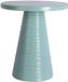Leitmotiv Bijzettafel Catania Ribbed - Lichtblauw - 40x40x46cm