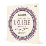 D'Addario Ukulelesnaren Nyltech Concert EJ88C, 4-Snarige Set