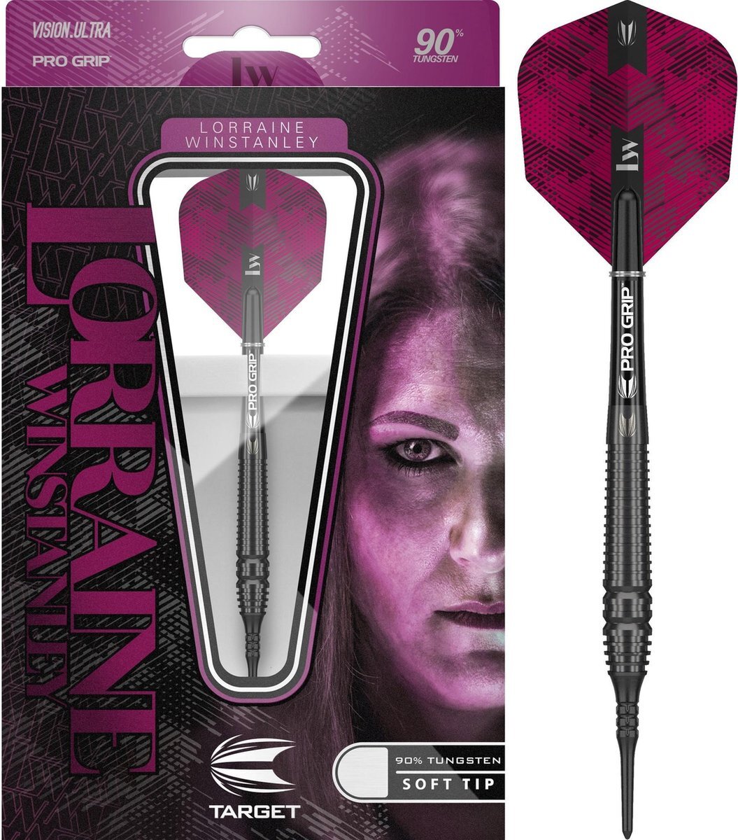 Target Darts Target Lorraine Winstanley 90% Soft Tip - 18 Gram