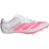 adidas Sprintstar Spikes Unisex - grijs, oranje, Maat 46