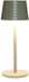 Annas collection Portable lamp 22,5x8,5 cm mat olijf