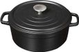 Surel Braadpan van gietijzer - 20cm - Mat Noir