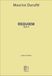 Requiem Maurice Durufle Requiem Chant, ISBN 9790044061266