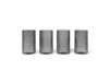 Ferm Living Verrines Ripple 14 cl Lot de 4 Smoked grey