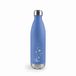 Lacor - 62586 roestvrij stalen fles, edan, waterfles, dubbele isolatiewand, schroefsluiting, BPA-vrij, inhoud: 0,75 l, hemelsblauw