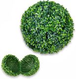 Decovego Kunstmatige Valse Plant Buksboom Bol Decoratie Buiten 35cm