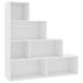 VidaXL Bibliothèque/paravent 155x24x160 cm bois travaillé blanc