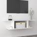 Maison Exclusive - meuble TV mural, blanc, 103x30x26,5 cm