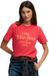 Superdry Beach Club Relaxed T-shirt Dames Vintage Wash Red