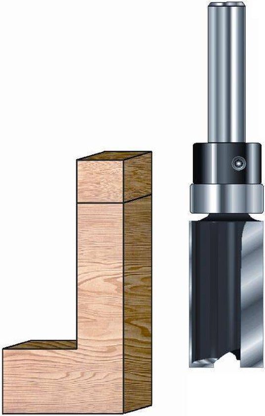 ENT Groeffrees HM 16x25x62mm, Met lager op kolf kolf 8mm - 7911656