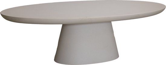 Giga Meubel Salontafel Cleo - Ovaal - Eco Composiet - 130cm