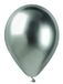 Pack Premium Quality Pack 50 Silver Metallized Latex Balloons G120 (Ø 33cm / 13")