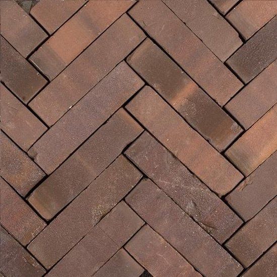Gardenlux 60 stuks! Streken peel paars/bruin 5x20x6