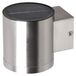 Lampe murale solaire, 35 lumen, LED, acier inoxydable, IP44, sans fil