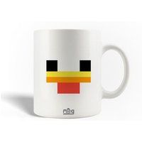 Minecraft Keramische mok Kippenkop