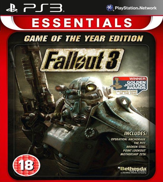 Bethesda Fallout 3 - Game of the Year Essentials Edition - PS3 - 0093155147362