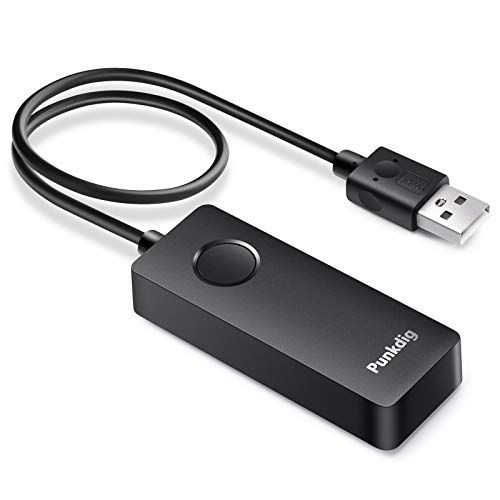 Punkdig Muis Jiggler Plug & Play Automatische Muismat, Ondetecteerbare Muis Jiggler met AAN/Uit Schakelaar en USB-poort, Driver-Free Simuleren Muisbeweging om te voorkomen dat het in de slaapmodus komt - Zwart