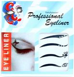 Merkloos Eyeliner stickers - 4 designs met strass steentjes - Voor feestjes & festivals