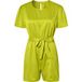 ESMARA Combinaison pour femme, en qualité satinée. (Vert citron, 42)