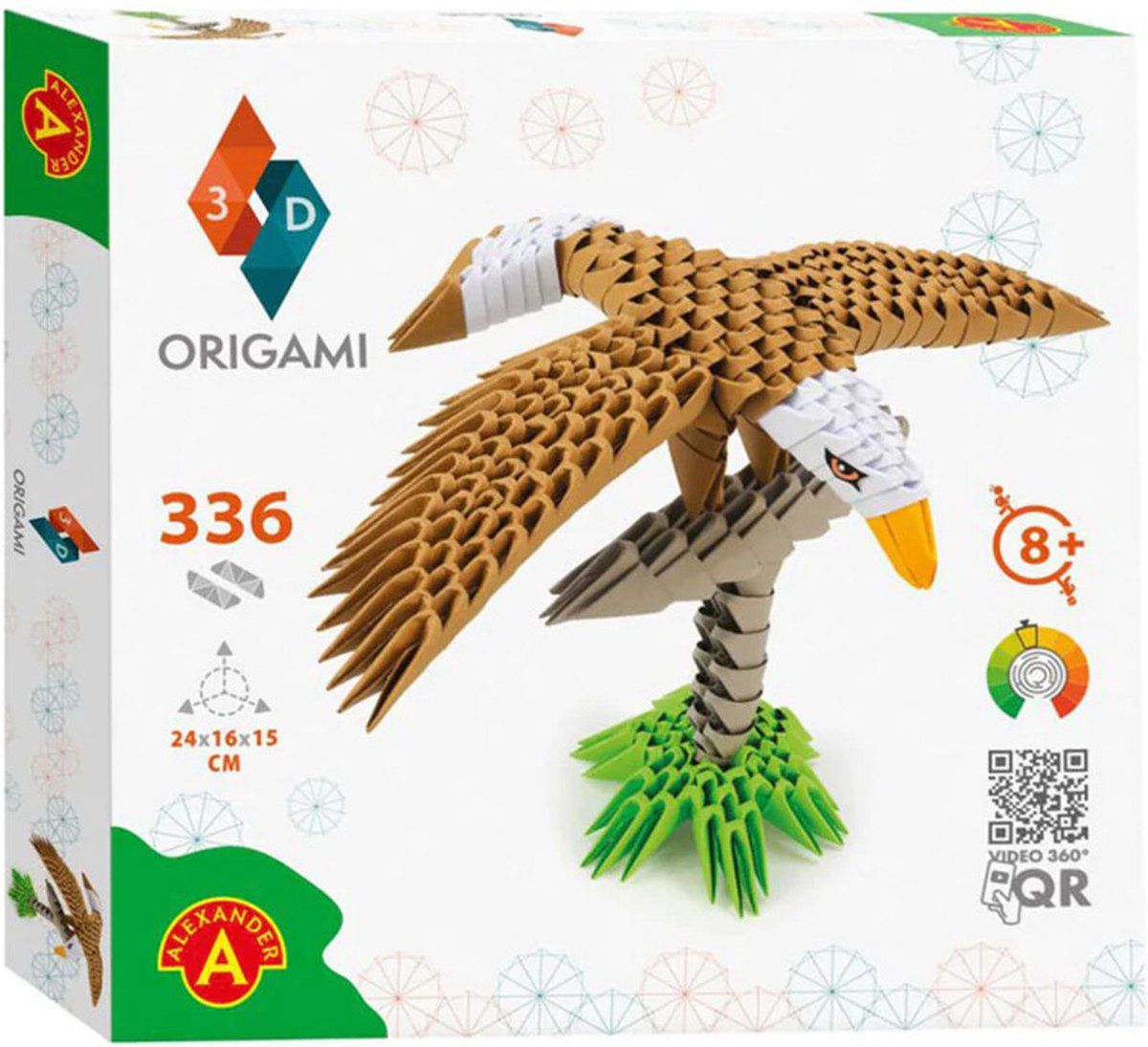 Alexander Toys Origami 3D - Adelaar - Kunststof - 5906018025514