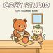 Cozy Studio Coloring Book for Adults and Teens